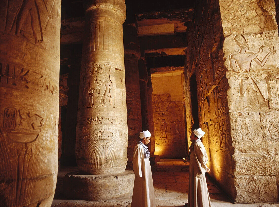 The Temple of Seti I in Abydos