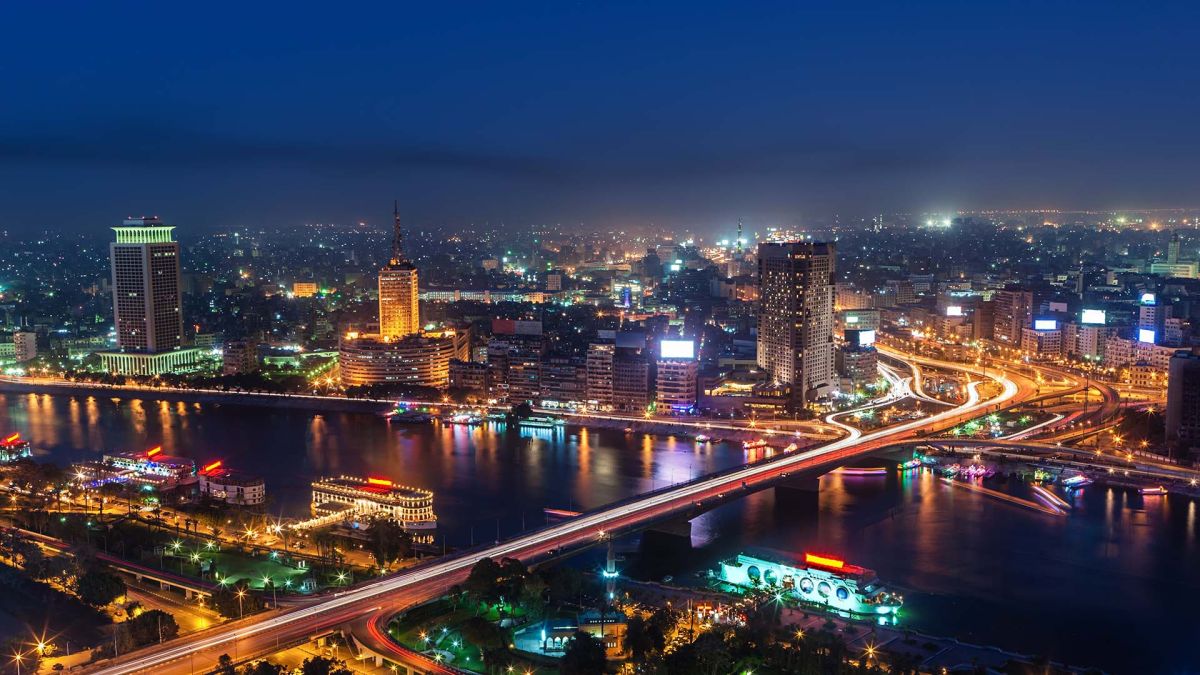 Cairo at night