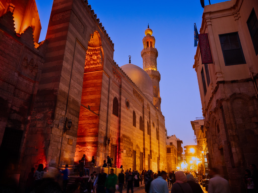 cairo egypt at night